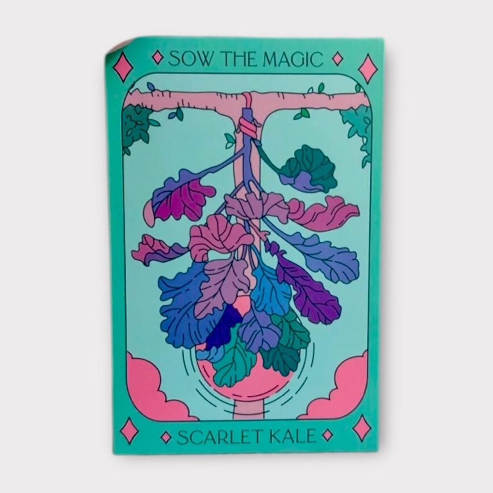 New. Sow the Magic - Tarot Garden - Scarlet Kale - Gift Seed Pack
